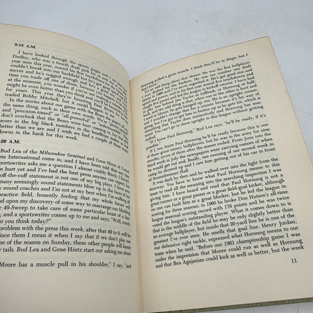 Run To Daylight Vince Lombardi Hardback 1967 - Picture 8 of 14
